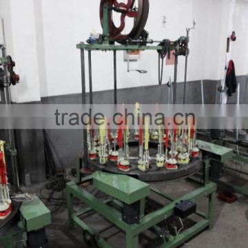 DH150 series 32 carrier middle speed fiberglass sleeves, round elastic band,gift bag rope making machine DH150-32