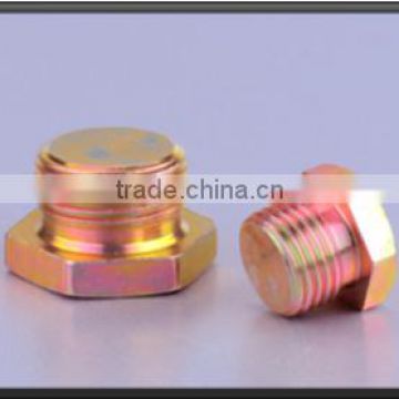 Solid iron metric nut fitting
