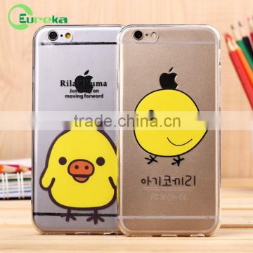 Customized Painting TPU Soft Print Back Mobile Phone Case For IPhone 6 /4.7''