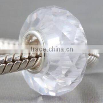European jewelry 925 sterling silver lampwork round glass beads