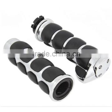 CLASSIC ADJUSTABLE MOTORCYCLE CHROME HAND GRIPS