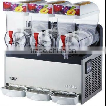 Three cylinders frozen slush machine with stainless steel (CE)86-13695240712