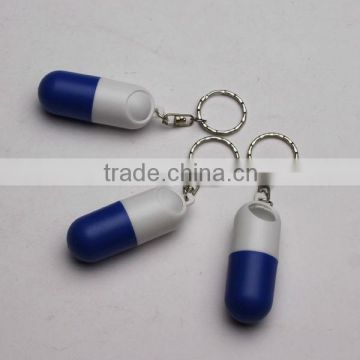 Daily Using Plastic Keychian Pill Cases