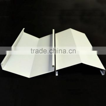Metal Linear Ceiling Board Aluminum U-shaped Hook-on Strip Ceiling