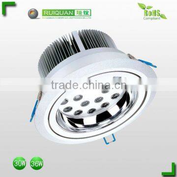 New design Hot sale aluminum parts LED down lamp downlights