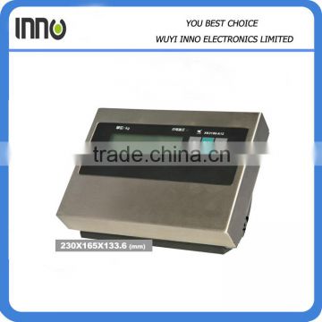 Floor scale indicator, A12 weighing indicator, stainless steel indicator