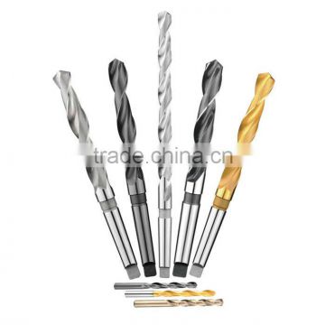 HSS taper shank Twist drill bits for Aluminium Alloy DIN345, DIN 341
