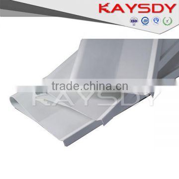 china construction material water shape aluminum suspended false ceiling
