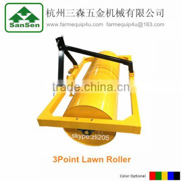 Land Ballast Roller Tractor 3point linkage, 3pt implements lawn roller ,soil compactor