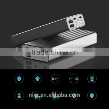 2016 New arrivel wholesale quick charge 2.1A mobile power bank portable power bank 20000mah