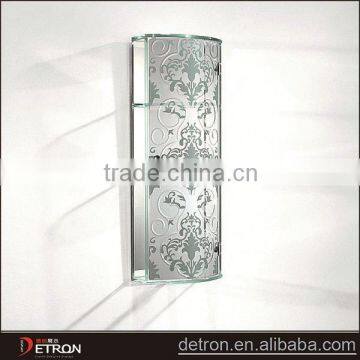 hot sale new design perfume glass showcase cabinet