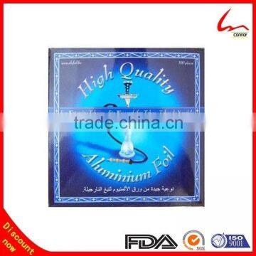 Yiwu Factory 8011 Arabia Hookah Pre-Punched Foil For Health Smoke