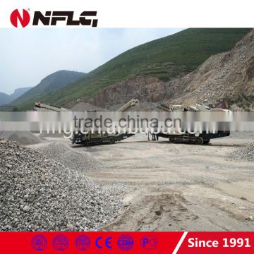 Professional manufacturer high durability mobile crushing station for sale