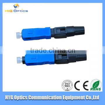 Specially SC UPC fast connector for fiber optic equipment