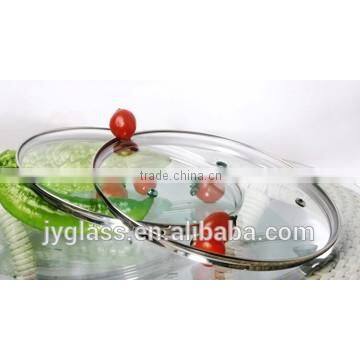 G type glass lid for pot