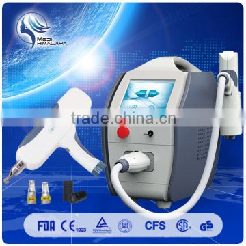 Hottest 10shots/second Long Pulse Nd Freckles Removal Yag Laser Hair Removal Machine 1 HZ