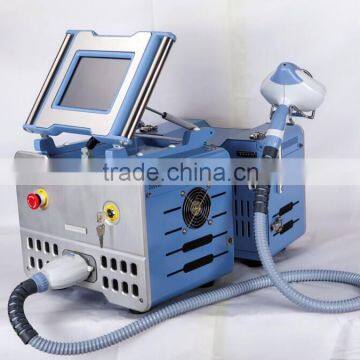 portable laser hair removal machine can be divided into 2 parts