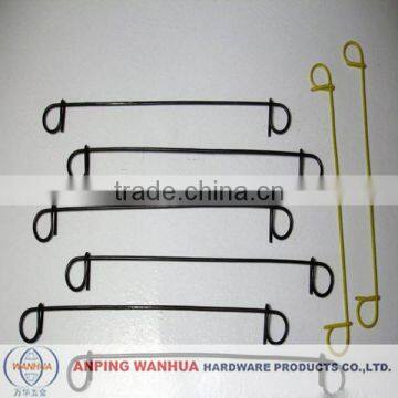 Anping Wanhua--PVC Coated Double Loop Bar Ties Wire factory