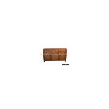 solid oak sideboard,wooden sideboard,wooden cabinet