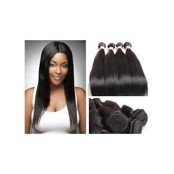 Silky Straight 16 Inches Malaysian Clean Virgin Hair For Black Women Bouncy Curl
