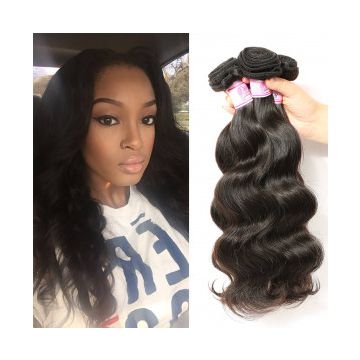 Visibly Bold Virgin Human Hair Bouncy Curl Weave Brazilian 18 Inches Natural Curl