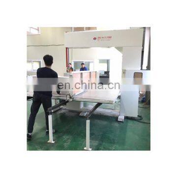 Manual vertical and horizontal sponge cutting machine