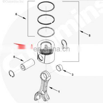 Cummins 6B 6BT 6B5.9 B5.9 6BT5.9 6BTA5.9 Piston 3957790 4089778