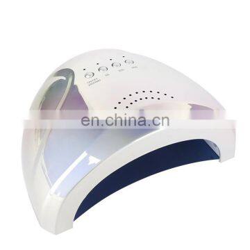 2020 New Style Nail Dryer Colorful Electroplate SUNONE UV LED Nail Lamp 48W