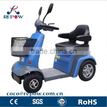 China Four Wheel Electric Mobility Scooter with Luxury Chair For Elderly