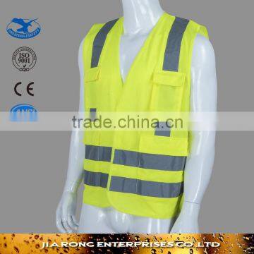 Cheap high visible road safety reflective vest RF034