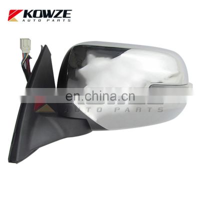 9 wires Car Auto Side Door Mirror For Mitsubishi Pickup Triton L200 KB4T 2.5 Diesel 4WD 7632A695 7632A696