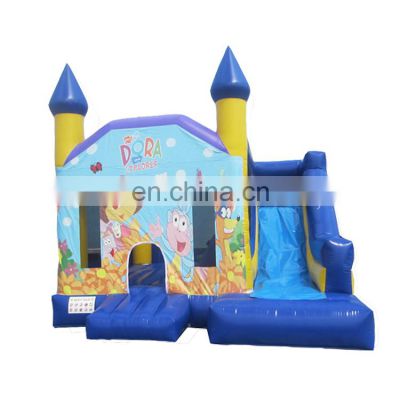 Dora baby & Monkey inflatable bounce house playground jumping castles for kids