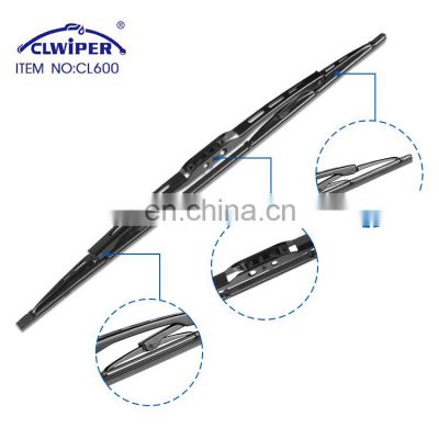 CLWIPER CL600 Windscreen 1.0mm Metal Frame Wiper Blades Fit For 95% Cars For car Accessories