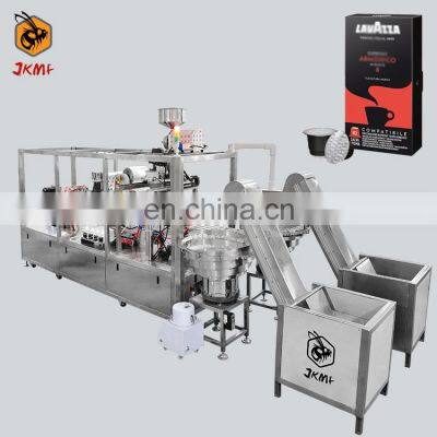 High Speed Biodegradable Multi-Lane Nespresso Coffee Capsule Packing Machine 4 Lane Coffee Capsule Filling Sealing Machine