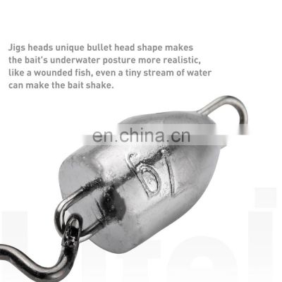 JOHNCOO New Type 3.5g 5g 7g Swing Hydrodynamic Design Jig Bullet
