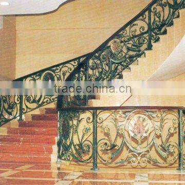 GYD-15H0340 High class and Ornamental metal stair railing