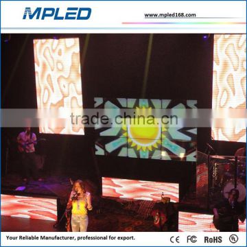Cheap price and good quality wall mounted 1.5mm video wall for Brazil market