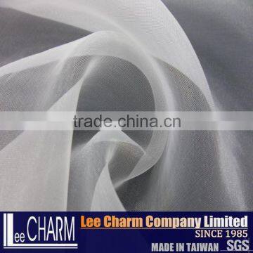 Rolls Wholesale Polyester Dye Organza Fabric