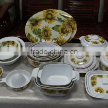Melamine dinnerware set of 30pcs