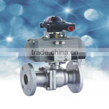 2 Pc / 3 Pc Ball Valve With Pneumatic Actuator