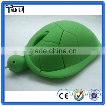Novelty animal shaped turtle computer mouse/mini wired 3D optical turtle computer mouse/USB 2.0 1000dpi turtle computer mouse
