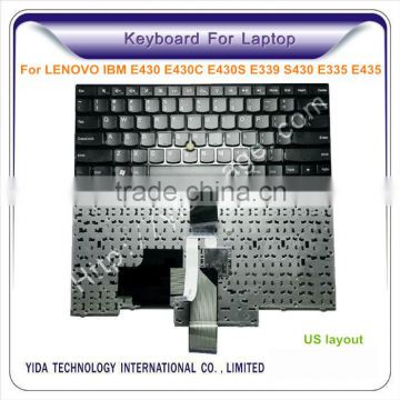 laptop keyboard picture for LENOVO IBM E430C US layout black color