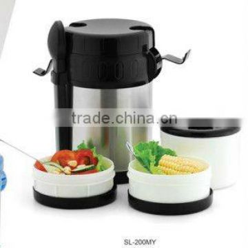 double wall stainless steel vacuum food container
