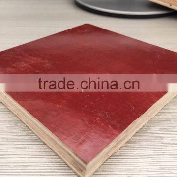 China factory price construction plywood with red film faced plywood