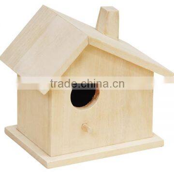 2016 Wholesale FSC handamde custom cheap wooden bird house