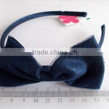 New design hand-made ribbon tie bow headband for women