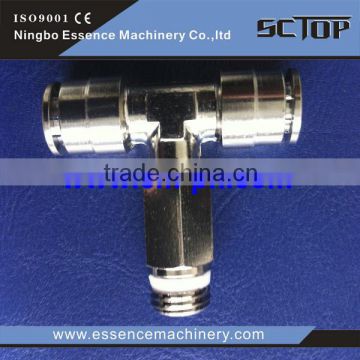 High quality pneumatic fitting one way air flow valve copper material fitting pipe fitting