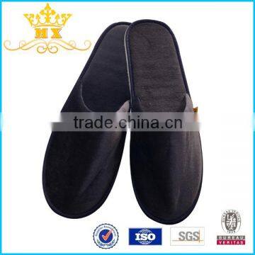 Wholesale Good Quality Comfortable Closed Toe Men velour Slipper