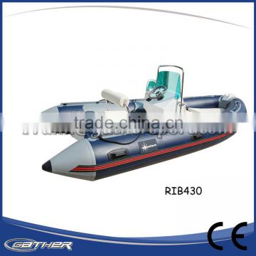 Gather China Inflatable 2016 best-selling pvc china rib boat for sale