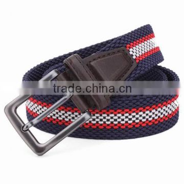 2014 Fashion Ladys braided belt with leather knitted belt